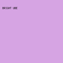 D6A4E3 - Bright Ube color image preview