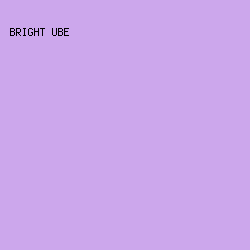 cca7ec - Bright Ube color image preview