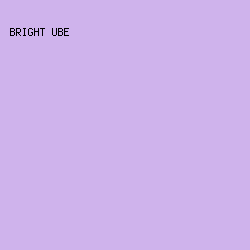 cfb3ec - Bright Ube color image preview