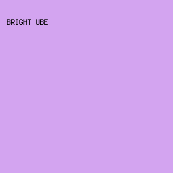 d3a4f0 - Bright Ube color image preview