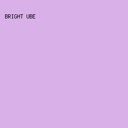 d9b1e8 - Bright Ube color image preview