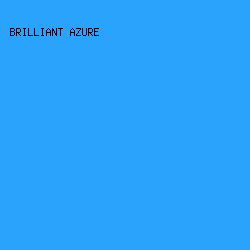 29a3fb - Brilliant Azure color image preview