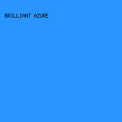 2B95FF - Brilliant Azure color image preview