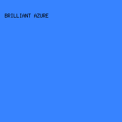 3783FF - Brilliant Azure color image preview