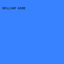 3881ff - Brilliant Azure color image preview