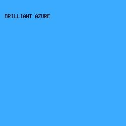 3BABFD - Brilliant Azure color image preview