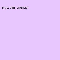 E9C6FF - Brilliant Lavender color image preview