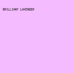 F4BBFE - Brilliant Lavender color image preview