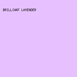 e7c1ff - Brilliant Lavender color image preview