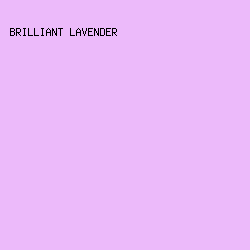 ecbafa - Brilliant Lavender color image preview