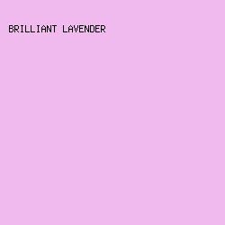 f1baee - Brilliant Lavender color image preview