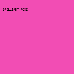 F24DB4 - Brilliant Rose color image preview