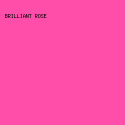 ff4ea9 - Brilliant Rose color image preview