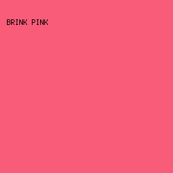 F85C78 - Brink Pink color image preview