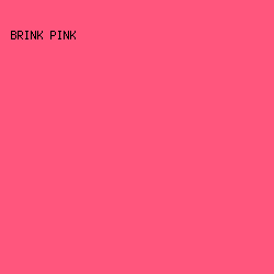 ff567d - Brink Pink color image preview