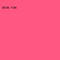 ff5782 - Brink Pink color image preview