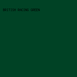 004225 - British Racing Green color image preview