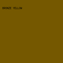 755800 - Bronze Yellow color image preview