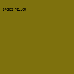 7E710D - Bronze Yellow color image preview