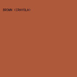 ae5939 - Brown (Crayola) color image preview