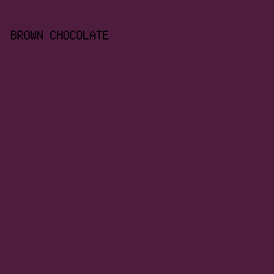 4e1d3e - Brown Chocolate color image preview