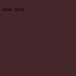 45262B - Brown Coffee color image preview