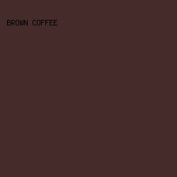 452B29 - Brown Coffee color image preview