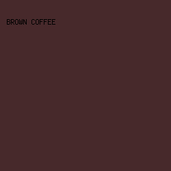 47292b - Brown Coffee color image preview