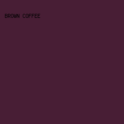 481E35 - Brown Coffee color image preview