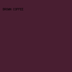 491E31 - Brown Coffee color image preview