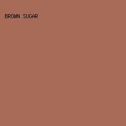 A86B57 - Brown Sugar color image preview