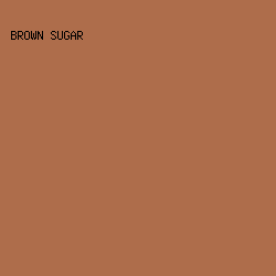 AE6D4B - Brown Sugar color image preview