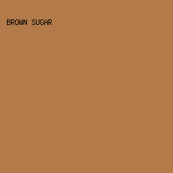 B37B4A - Brown Sugar color image preview