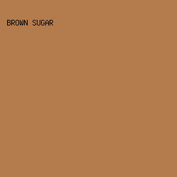 b47c4d - Brown Sugar color image preview