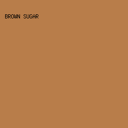 b87d4a - Brown Sugar color image preview