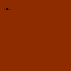 8E2C00 - Brown color image preview
