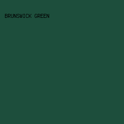 1d4e3c - Brunswick Green color image preview