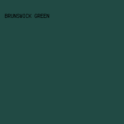 214A44 - Brunswick Green color image preview