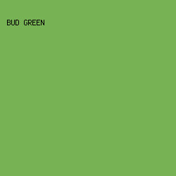 77b255 - Bud Green color image preview