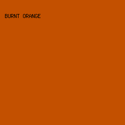 C35000 - Burnt Orange color image preview