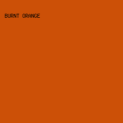 cc5007 - Burnt Orange color image preview