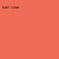 EF6D57 - Burnt Sienna color image preview