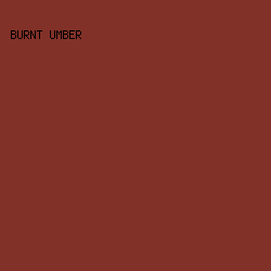 823128 - Burnt Umber color image preview