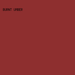 8E2F2F - Burnt Umber color image preview