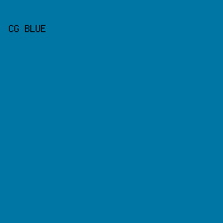 0076a4 - CG Blue color image preview