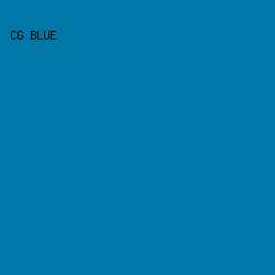 0077a7 - CG Blue color image preview