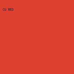 DE3F2F - CG Red color image preview