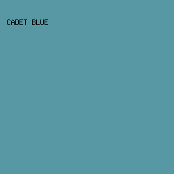 5897A4 - Cadet Blue color image preview