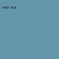 6396A8 - Cadet Blue color image preview