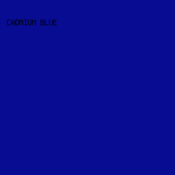070C92 - Cadmium Blue color image preview